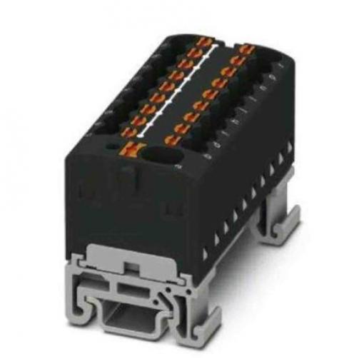 Distribuční blok, počet cest: 19, 17.5A, 500 V