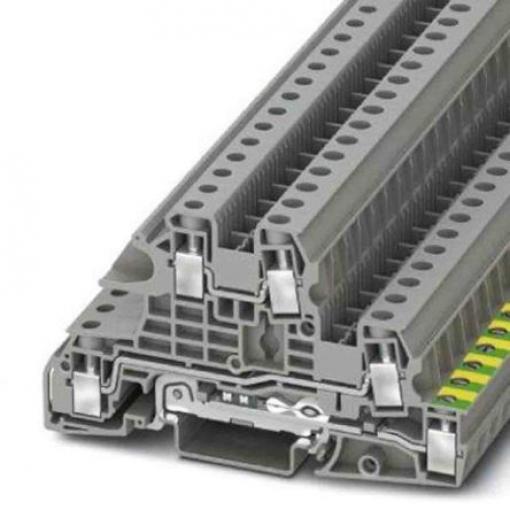 Phoenix Contact Svorkovnice pro montáž na lištu DIN 3076040, řada: UTI, 400 V Šedá 0.2 to 10 mm² 3 Šroubová