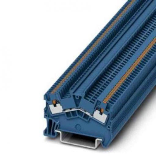 Phoenix Contact Napájení přes svorkovnici 3214550, 500 V Modrá 0.14 to 1.5 mm² 1 Zásuvný IECEx/ATEX