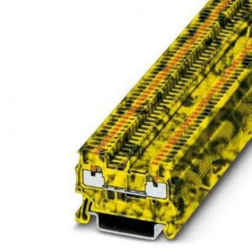 Phoenix Contact Napájení přes svorkovnici 1077075, 500 V Žlutá, Černá 0.14 to 1.5 mm² 1 Zásuvný IECEx/ATEX