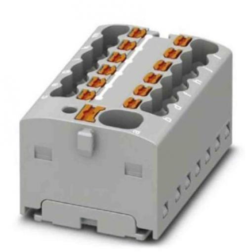 Phoenix Contact Distribuční blok, počet cest: 13, 450 V 17.5A Šedá