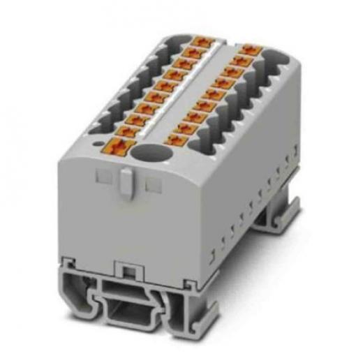 Phoenix Contact Distribuční blok, počet cest: 19, 690 V 24A Šedá