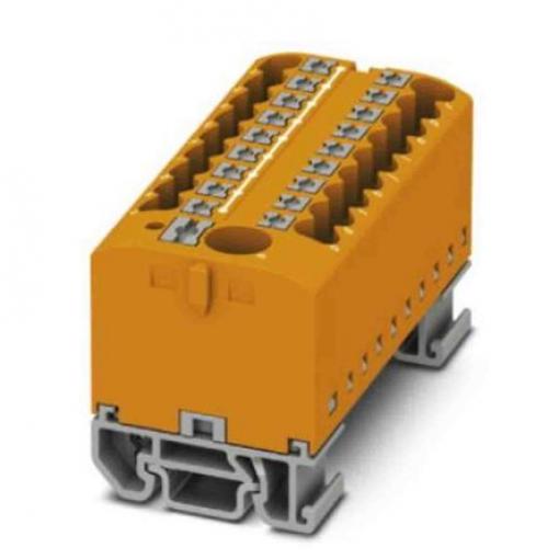 Phoenix Contact Distribuční blok, počet cest: 19, 690 V 24A Oranžová