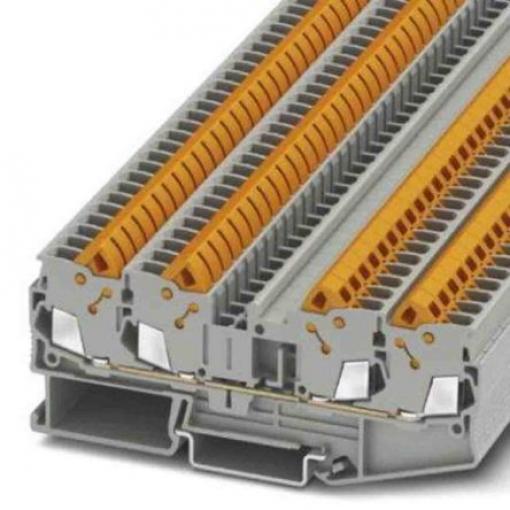 Phoenix Contact Napájení přes svorkovnici 3206446, řada: QTC 2.5, 800 V Šedá 0.5 to 2.5 mm² 1 Rychlé připojení