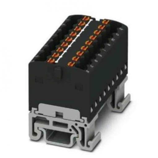 Distribuční blok, počet cest: 18, 17.5A, 500 V