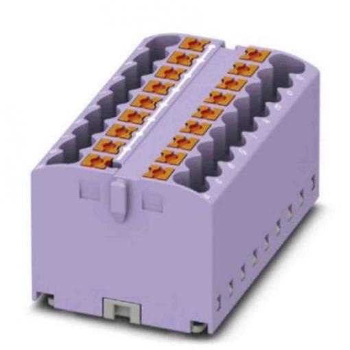 Phoenix Contact Distribuční blok, počet cest: 18, 450 V 24A Fialová