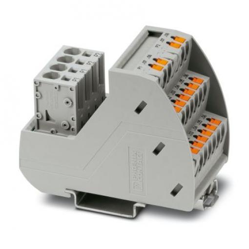 Phoenix Contact Distribuční blok, počet cest: 2, 250 V 15A Šedá