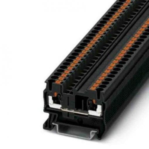 Phoenix Contact Napájení přes svorkovnici 3212330, 800 V Černá 0.14 to 4 mm² 1 Zásuvný IECEx/ATEX