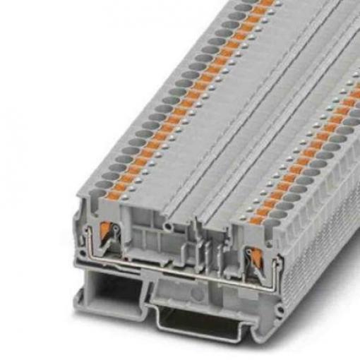 Phoenix Contact Napájení přes svorkovnici 3270110, 400 V Šedá 0.14 to 4 mm² 1 Zásuvný ATEX, IECEx