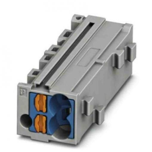 Phoenix Contact Zásuvný blok Terminal, řada: PTMC 0.14 to 2.5 mm², Lišta DIN Šedá, počet cest: 1 17.5A, 14/26 AWG, 500 V