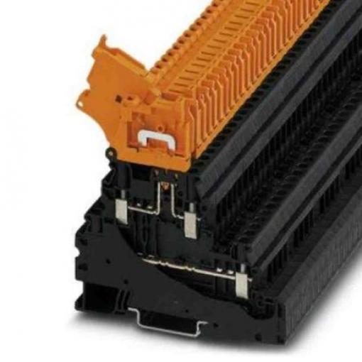 Phoenix Contact Odpojovací svorkovnice 3214326, řada: UT, 500 V Černá 0.14 to 4 mm² 2 Šroubová IECEx, ATEX