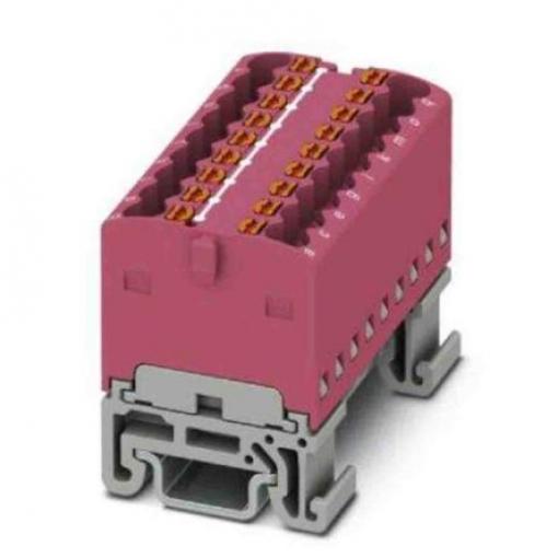 Distribuční blok, počet cest: 18, 17.5A, 500 V