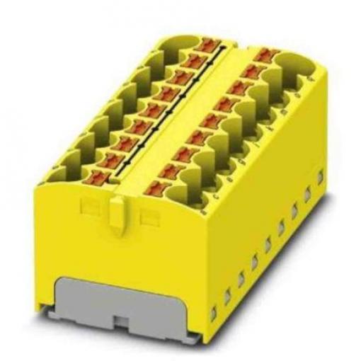 Phoenix Contact Distribuční blok, počet cest: 18, 450 V 32A Černá