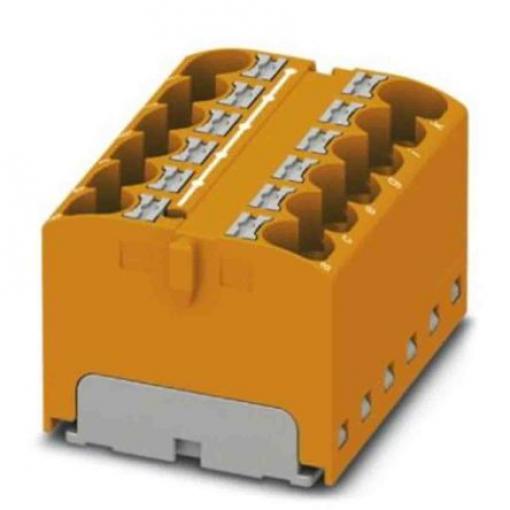 Phoenix Contact Distribuční blok, počet cest: 12, 450 V 32A Oranžová