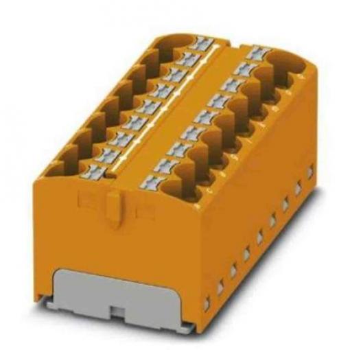 Phoenix Contact Distribuční blok, počet cest: 18, 450 V 32A Oranžová