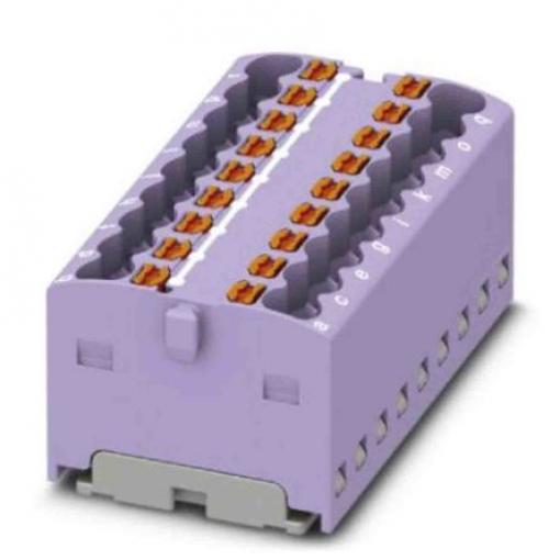 Phoenix Contact Distribuční blok, počet cest: 18, 450 V 17.5A Fialová