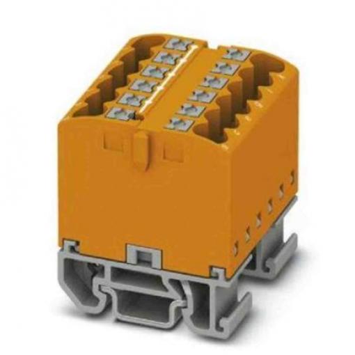 Phoenix Contact Distribuční blok, počet cest: 12, 690 V 24A Oranžová