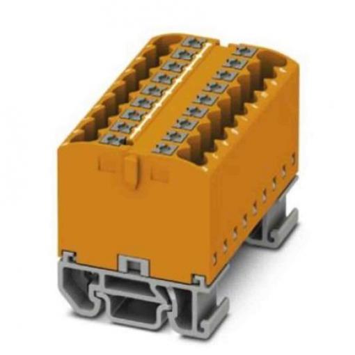 Phoenix Contact Distribuční blok, počet cest: 18, 690 V 24A Oranžová