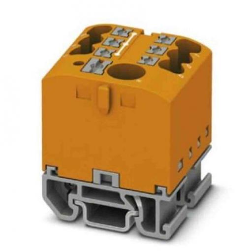 Phoenix Contact Distribuční blok, počet cest: 7, 690 V 24A Oranžová