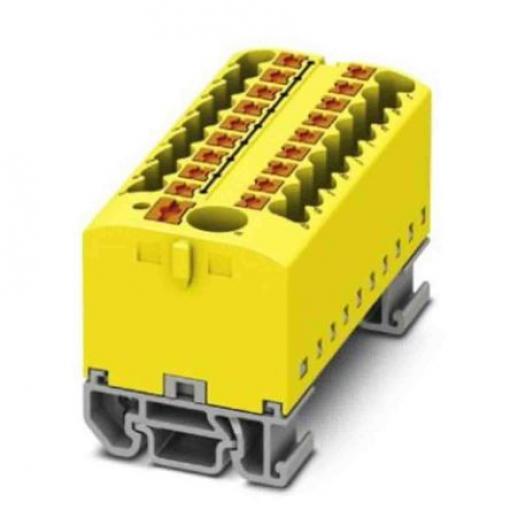 Phoenix Contact Distribuční blok, počet cest: 19, 690 V 24A Žlutá