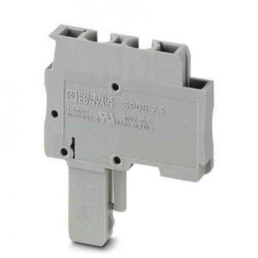 Phoenix Contact Zásuvný blok Terminal, řada: Combi Pluggable Solutions, rozteč: 5.2 mm, počet kontaktů: 1, Šedá
