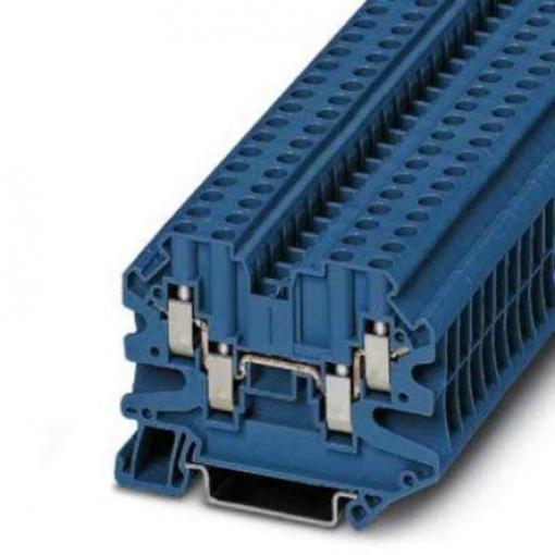 Phoenix Contact Svorkovnice na lištu DIN bez pojistky 3048836, řada: UT 4, 1 kV Modrá 0.14 to 6 mm² 1 Šroubová