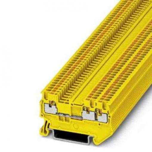 Phoenix Contact Napájení přes svorkovnici 3208159, 500 V Žlutá 0.14 to 1.5 mm² 1 Zásuvný IECEx/ATEX