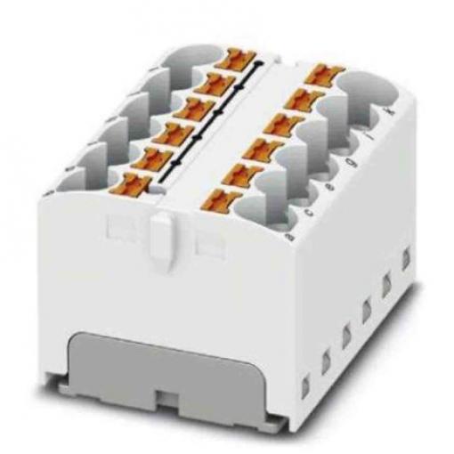 Distribuční blok, počet cest: 12, 32A, 450 V