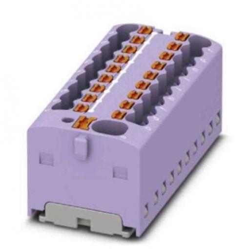 Phoenix Contact Distribuční blok, počet cest: 19, 450 V 17.5A Fialová