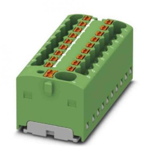 Distribuční blok, počet cest: 19, 17.5A, 450 V
