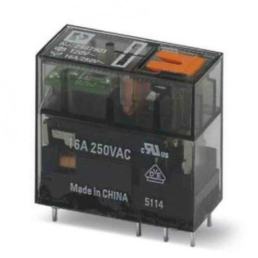 Phoenix Contact Výkonové relé DPDT Montáž na plošný spoj 16 A 120 V ac REL-MR
