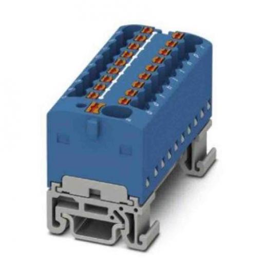 Distribuční blok, počet cest: 19, 17.5A, 500 V