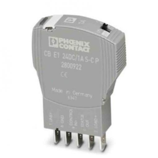Phoenix Contact Elektronický jistič, řada: CB E1 24 V, počet kanálů: 1, 1 A Lišta DIN, šířka: 12.3 mm, hloubka: 52 mm,