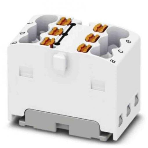 Phoenix Contact Distribuční blok, počet cest: 6, 450 V 17.5A Bílá