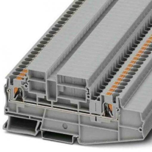 Phoenix Contact Napájení přes svorkovnici 3002616, řada: PT 4, 500 V Šedá 0.2 to 6 mm² 3 Zásuvný ATEX, IECEx