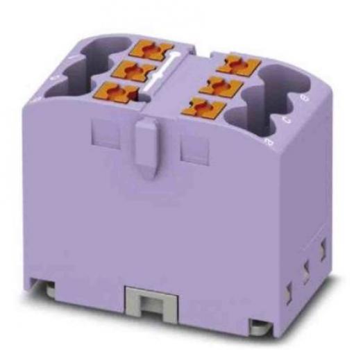 Distribuční blok, počet cest: 6, 24A, 450 V
