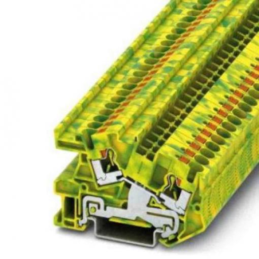 Phoenix Contact Svorkovnice na lištu DIN bez pojistky, počet cest: 2, 24 AWG, délka: 69.3 mm Lišta DIN 0.2 to 6 mm²