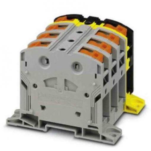 Phoenix Contact Svorkovnice pro montáž na lištu DIN 3260127, řada: PTPOWER, 1 kV Šedá 95 mm² 1 Šroubová