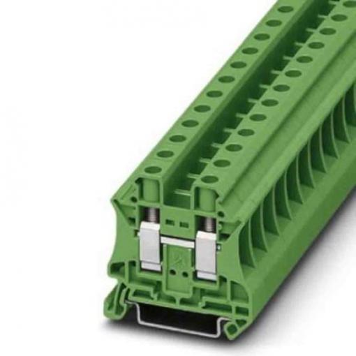 Phoenix Contact Napájení přes svorkovnici 3046333, řada: UT 10, 1 kV Zelená 0.5 to 16 mm² 1 Šroubová IECEx/ATEX