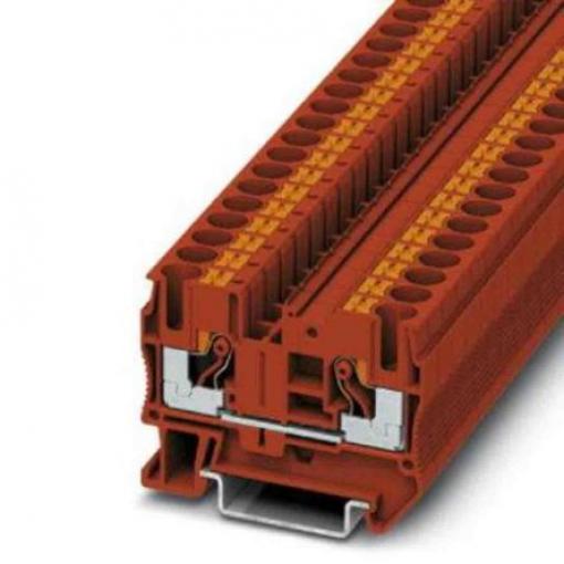 Phoenix Contact Napájení přes svorkovnici 3211815, řada: PT 6, 1 kV Červená 0.5 to 10 mm² 1 Zásuvný IECEx/ATEX