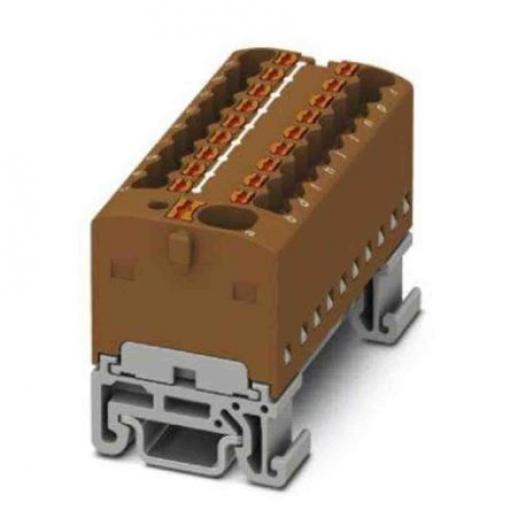 Distribuční blok, počet cest: 19, 17.5A, 500 V