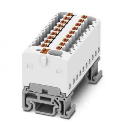 Distribuční blok, počet cest: 19, 17.5A, 500 V