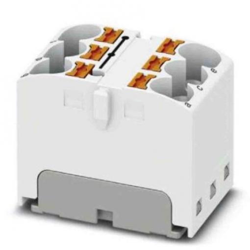 Distribuční blok, počet cest: 6, 32A, 450 V