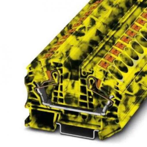 Phoenix Contact Svorkovnice pro montáž na lištu DIN 1077090, řada: PT, 1 kV Žlutá, Černá 25 mm² 1 Zásuvný IECEx/ATEX