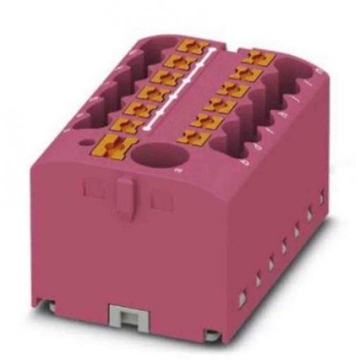 Phoenix Contact Distribuční blok, počet cest: 13, 450 V 24A Růžová