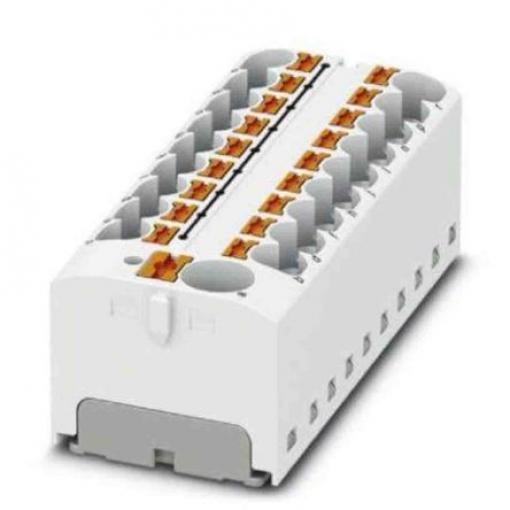Distribuční blok, počet cest: 19, 32A, 450 V