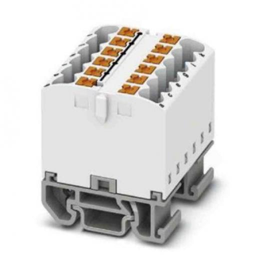 Distribuční blok, počet cest: 12, 24A, 690 V