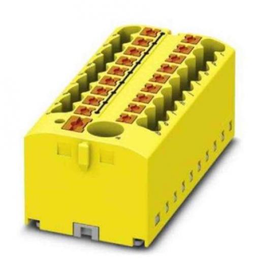 Phoenix Contact Distribuční blok, počet cest: 19, 450 V 24A Žlutá