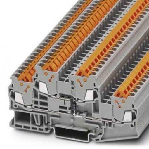 Phoenix Contact Svorkovnice pro komponenty 3206241, řada: QTTCB, 500 V Šedá 0.25 to 1.5 mm² 2 Rychlé připojení