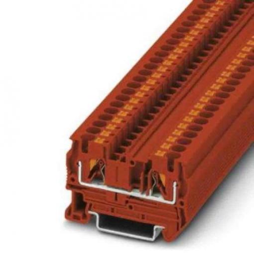 Phoenix Contact Napájení přes svorkovnici 3211777, řada: PT 4, 800 V Červená 0.2 to 6 mm² 1 Zásuvný IECEx/ATEX
